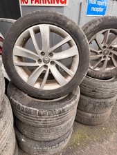 VAUXHALL INSIGNIA 09-16 SET OF ALLOY WHEELS + TYRES 18 INCH