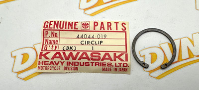 Kawasaki NOS 44044-019 Gabel Kolben Sicherungsring Z1 H1 H2 S3 F12MX Kh KT KX Kz