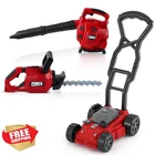 Arrowbash Toy Leaf Blower Hedge Trimmer Push Lawn Mower