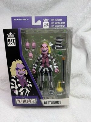 The Loyal Subjects BST AXN Beetlejuice Animated Series Action Figure+accessories