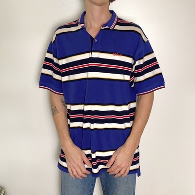 90 s Eagle Sport Men s Striped Polo Shirt Size XL