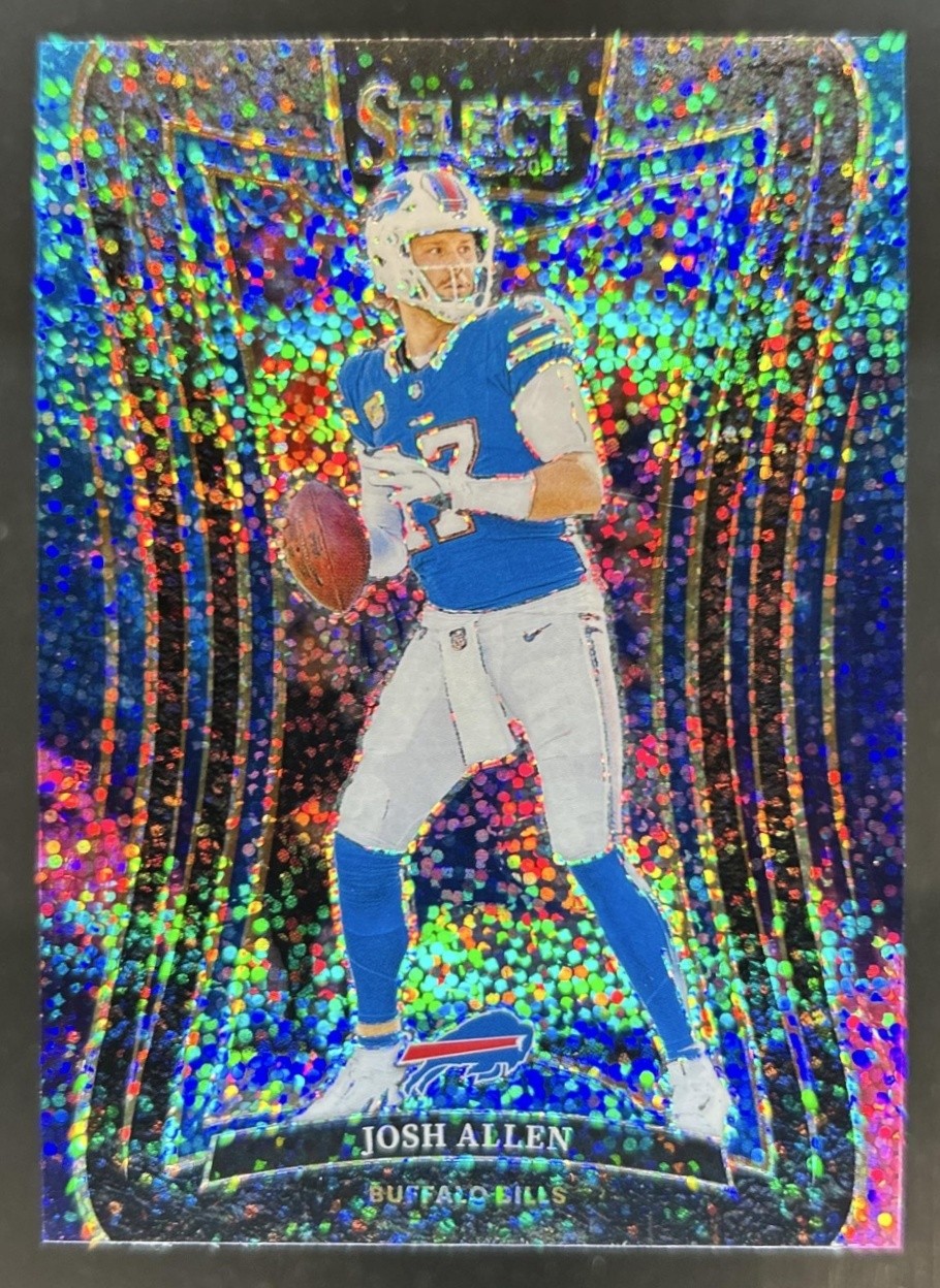 2024 Panini Select Josh Allen Suite SP Cosmic #387 Bills