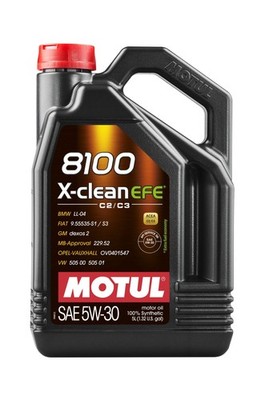 Motul 8100 X-clean EFE 5W-30 Full Synthetic Motor Oil | Fuel Economy Formula,...