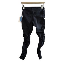 Sweetflexx Booty Band Resistance Leggings Black Pockets Size 6 Full Length NWT