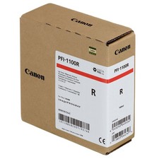 Canon PFI-1100 Pigment Ink Tank Red in Retail Packaging
