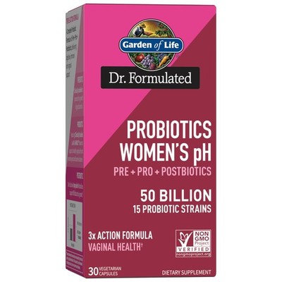 Garden of Life Dr Formulated Once Daily 3-in-1 Complete Prebiotics, Postbiot...