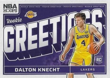 2024-25 Hoops #19 Dalton Knecht Rookie Greetings