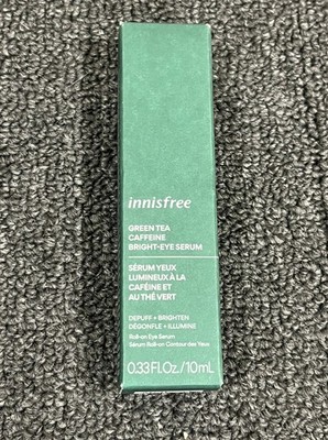 Innisfree Green Tea Bright Eye Serum 0.33 FL Oz New In Box