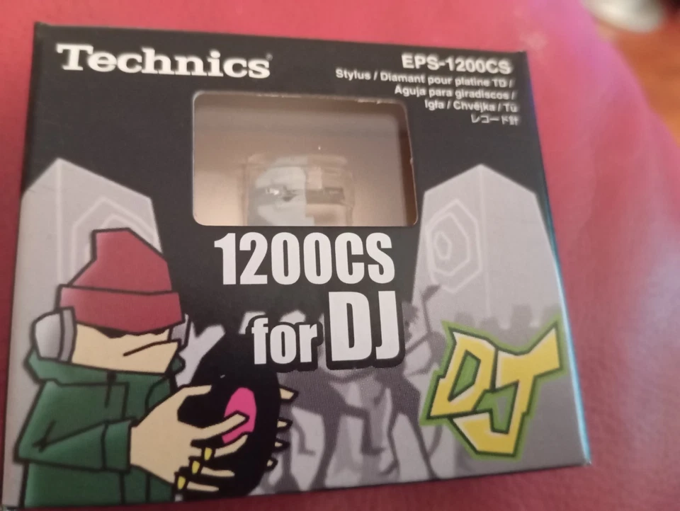 PAIR Technics EPS-1200CS For DJ (White) Diamond Stylus In Sealed Boxes  - Image 2 of 3