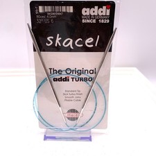 Addi The Original Addi Turbo 32" fixed knitting needles- CHOOSE YOUR SIZE