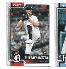 2026 Topps Series 1 Detroit Tigers Troy Melton Rookie card