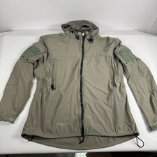 Orc Industries PCU Level 5 L5 Soft Shell Jacket Hooded Nylon Mens L Alpha Green