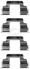 A.B.S. 1230Q accessory kit, disc brake pad for Citroen, Fiat, Lancia, Mercedes-Benz