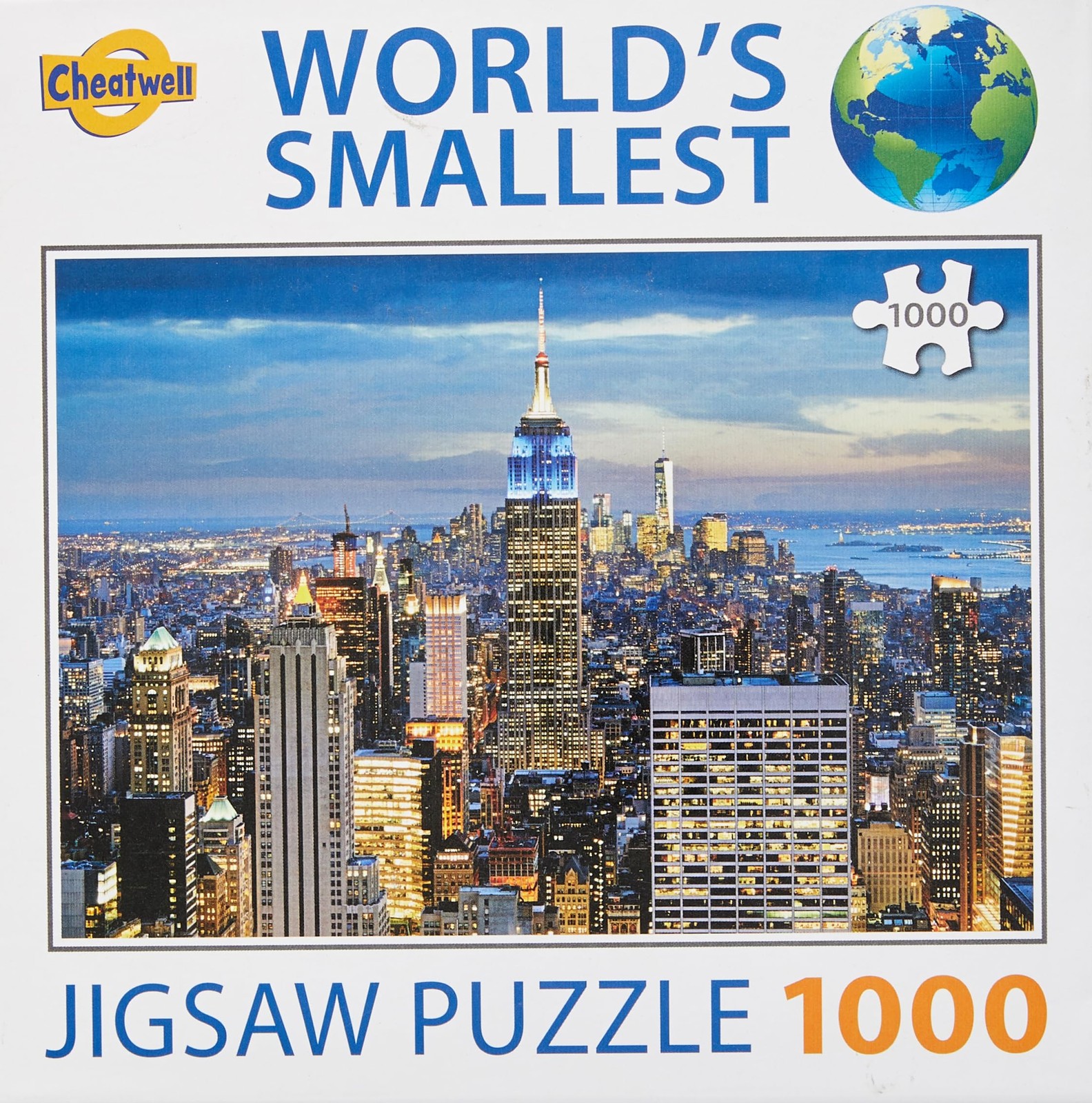 Cheatwell Games 658 13237 EA World's Smallest Puzzles New York, red