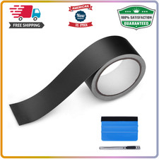 LZLRUN Free Tool Kit Matte Vinyl Tape for Black Out Chrome Delete Window Trim...