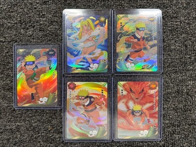 Naruto Kayou SSR Holo Card Lot 5x Naruto Uzumaki Rare Anime Trading Cards