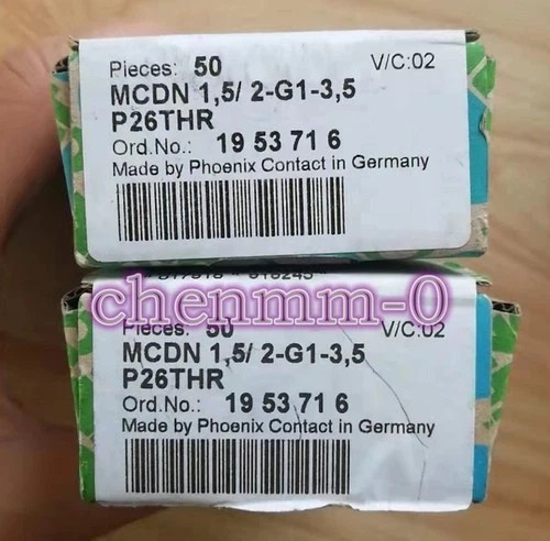 50pcs/box new phoenixcontact 1953716 MCDN1.5/2-G1-3.5 P26THR socket
