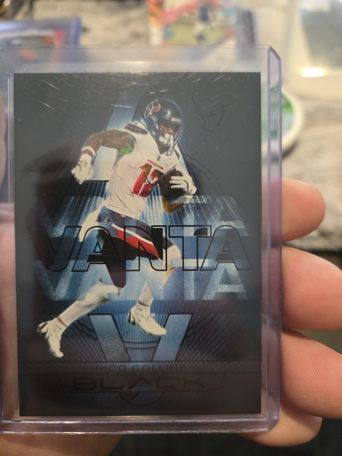 2025 Panini Black - Houston Texans Nico Collins Vanta #9 Case Hit