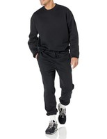 Amazon Essentials Herren Oversize Sweatshirt Rundhals Schwarz XL Big & Tall