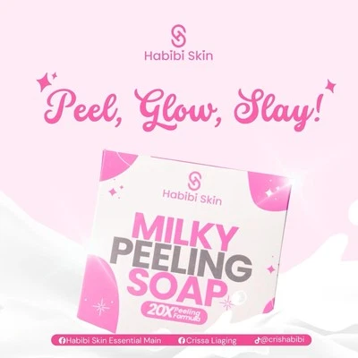 Habibi Skin Essenstial - Milky Peeling Soap (50g x 20 RIEGEL)