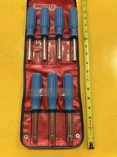 Proto USA Metric Nut Driver Set with Folding Case 5mm - 10mm