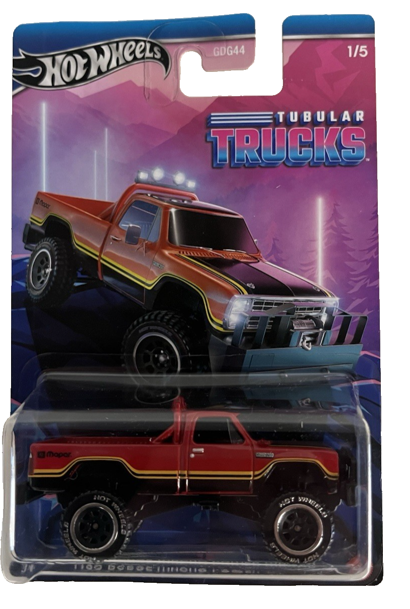 Mattel Hotwheels Tubular Trucks 1980 Dodge Macho Power Wagon #1 of 5