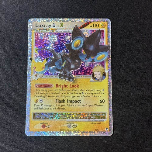 Luxray GL LV.X 109/111 Celebrations: Classic Collection Pokemon Card NM