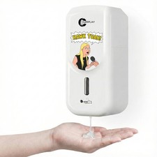 Funny Meme Automatic Hand Sanitizer Dispenser Wall Mount Touchless Sensor Gel