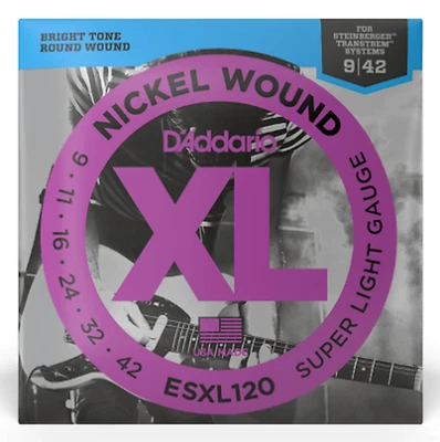 D'ADDARIO ESXL120 Cordes Pour Guitare Électrique Nickel Super Light - Photo 1/2