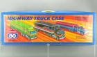 Vintage 1980's Tara Toys M21 Diecast 24 Mini Highway Truck Storage Case w/ Trays