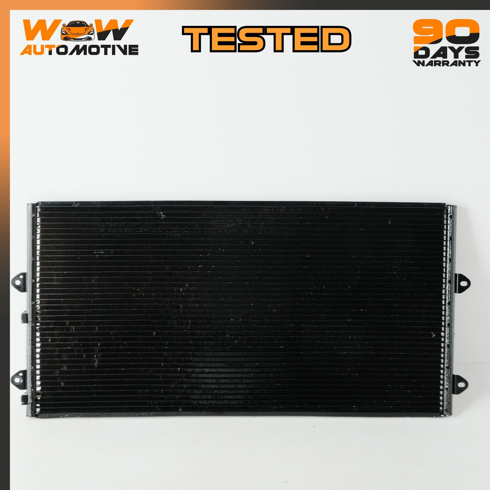 04-13 BENTLEY CONTINENTAL FLYING SPUR GT ENGINE COOLING RADIATOR AC CONDENSER OE