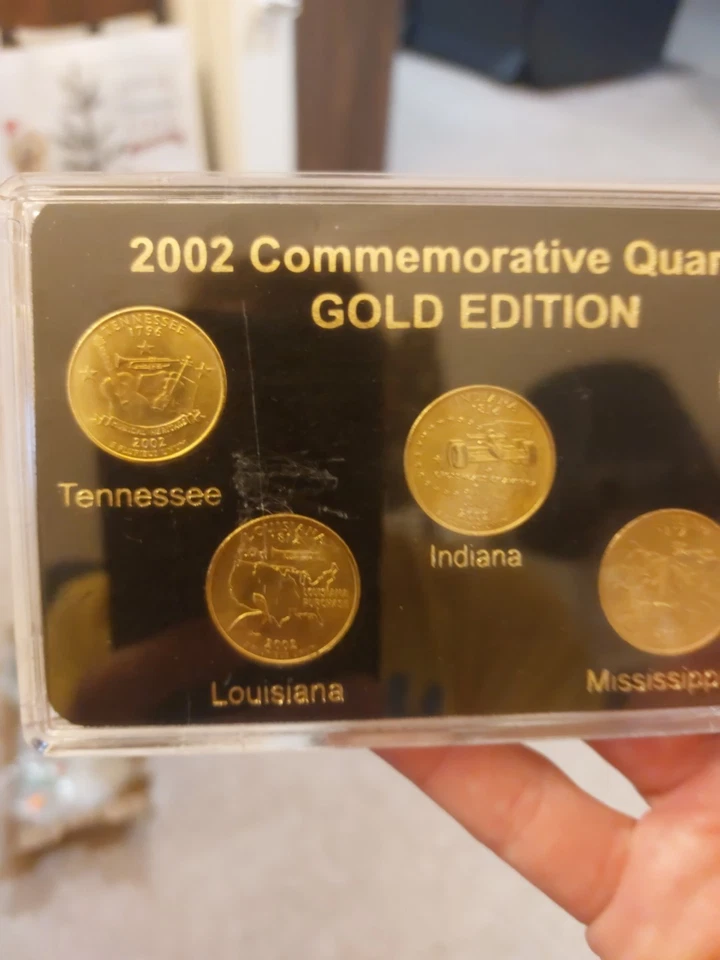 2002 Commemorative Quarters Gold Edition - Image 2 of 4