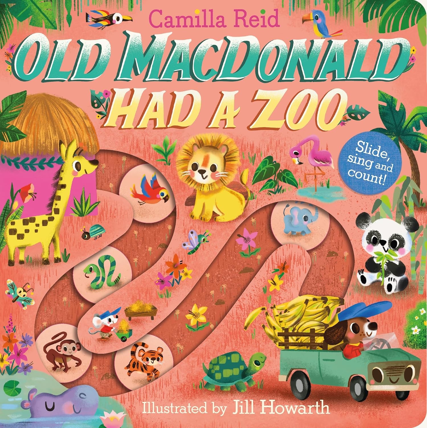 Old Macdonald had a Zoo: A Nursery Rhyme Counting Book for Toddlers (Slide and - Image 9
