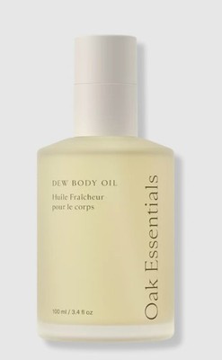 NIB SEALED OAK ESSENTIALS Dew Body Oil 3.4 fl oz/100 ml GLOW NOURISH MOISTURIZE