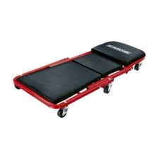 Parkside PRW 2 A1 Carrello Sottoscocca Sgabello lettino meccanico nero e rosso