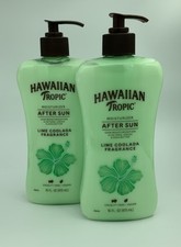 Hawaiian Tropic Lime Coolada Body Lotion  Daily Moisturizer After Sun 2pk Lot