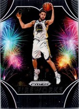 Klay Thompson #12 2019-20 Panini Prizm Fireworks Golden State Warriors