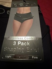 Bebe  Seamless Control Brief&rsquo;s . Women 3x. Medium Control. Don&rsquo;t Miss These !!