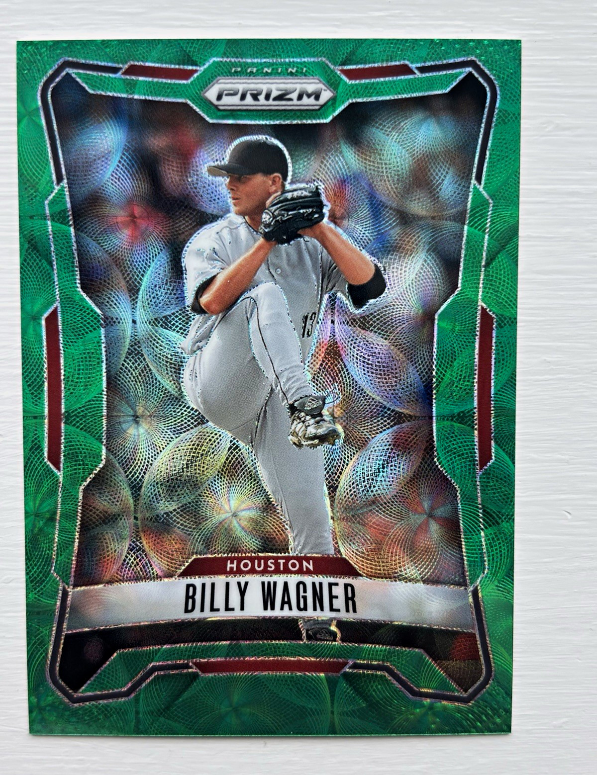 Panini 2026 Prizm Billy Wagner Astros #250 Green Scope Prizm 67/75