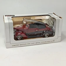 SpecCast # 16059 1937 Ford Conv Wheels of Time Jamboree Die Cast Bank