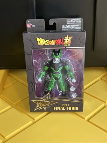 Dragonball Super Dragon Stars Cell Final Form Action Figure Used In Box