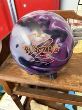 USED - Bowling Ball - Radical " ZIGZAG SOLID " - PLUGGED and RESURFACED