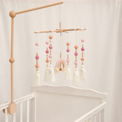 Baby Crib Mobile Arm,HBM Wooden Mobile Arm for Crib Mobile Hanger for Crib Ba... - Afbeelding 7 van 9