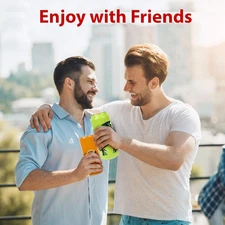 The Ultimate Silicone Can Cover Set 6-Pack Beer Cozy Skinny Standard Tall Boy