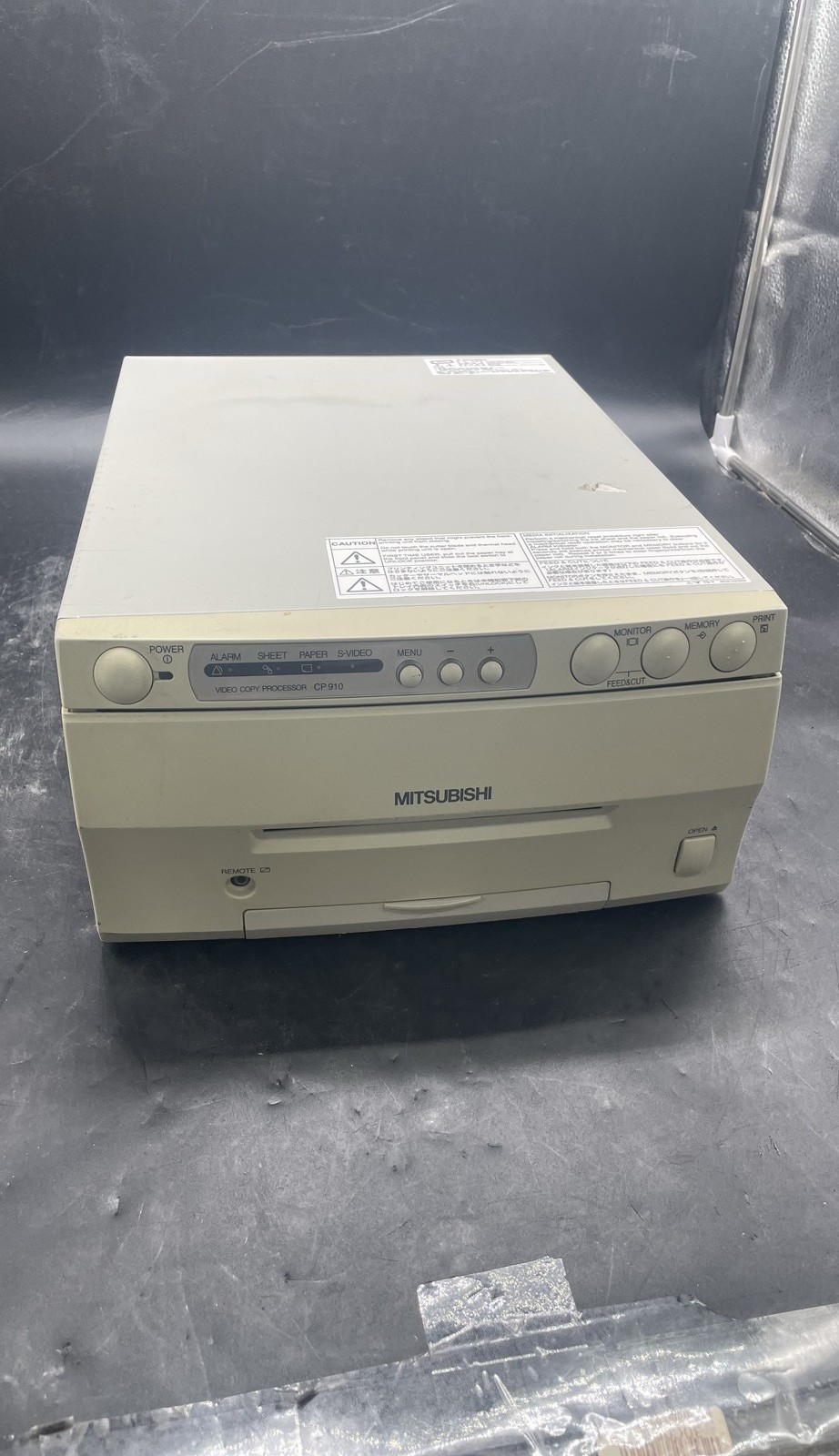 MitsubishiCP910UAnalogColorPrinterRetroVintageDesktopPrinter