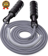 Jump Rope Weighted Adjustable Skipping Rope for Cardio Fitness Workout...