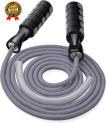 Jump Rope Weighted Adjustable Skipping Rope for Cardio Fitness Workout...