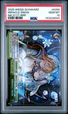 2025 Weiss Schwarz NIKKE Miracle Snow Triple Rare S117-E055R PSA 10