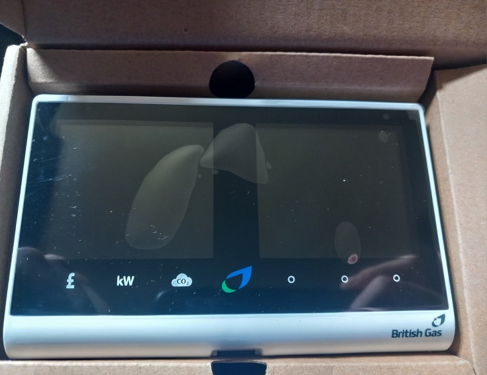 British Gas Dual Fuel Smart Energy Monitor GEO Unused eBay
