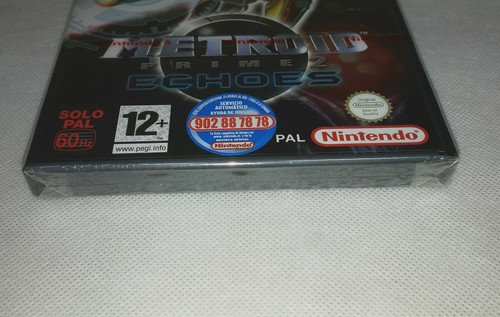 Metroid Prime 2 Echoes Nintendo Gamecube Pal España Precintado nuevo a estrenar - Imagen 3 de 6